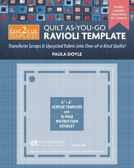 Cover: 9781644036174 | Fast2cut (R) Quilt As-You-Go Ravioli Template | Paula Doyle | Buch