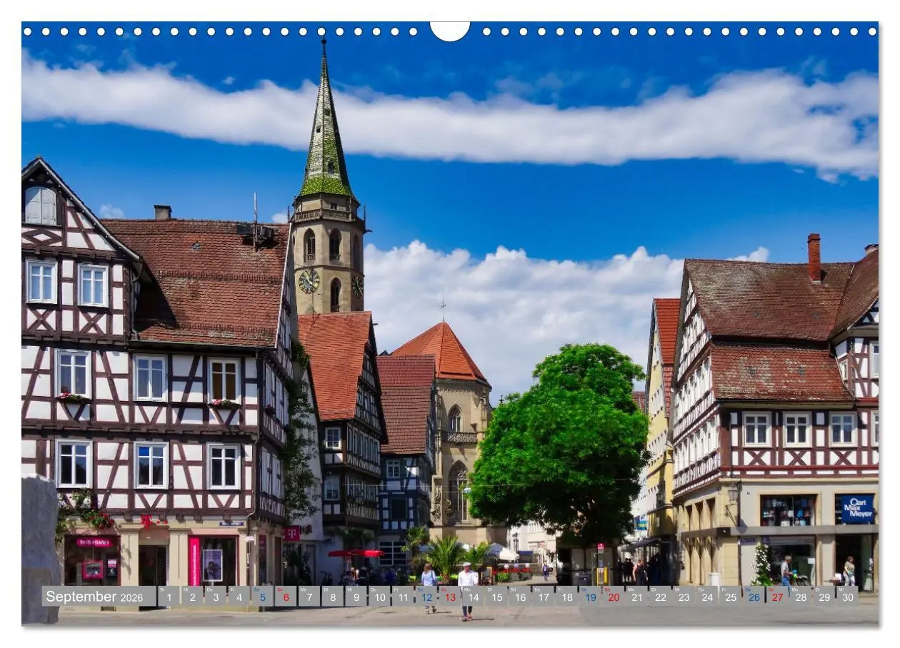 Bild: 9783457586174 | Schorndorf und Umgebung (Wandkalender 2026 DIN A3 quer), CALVENDO...