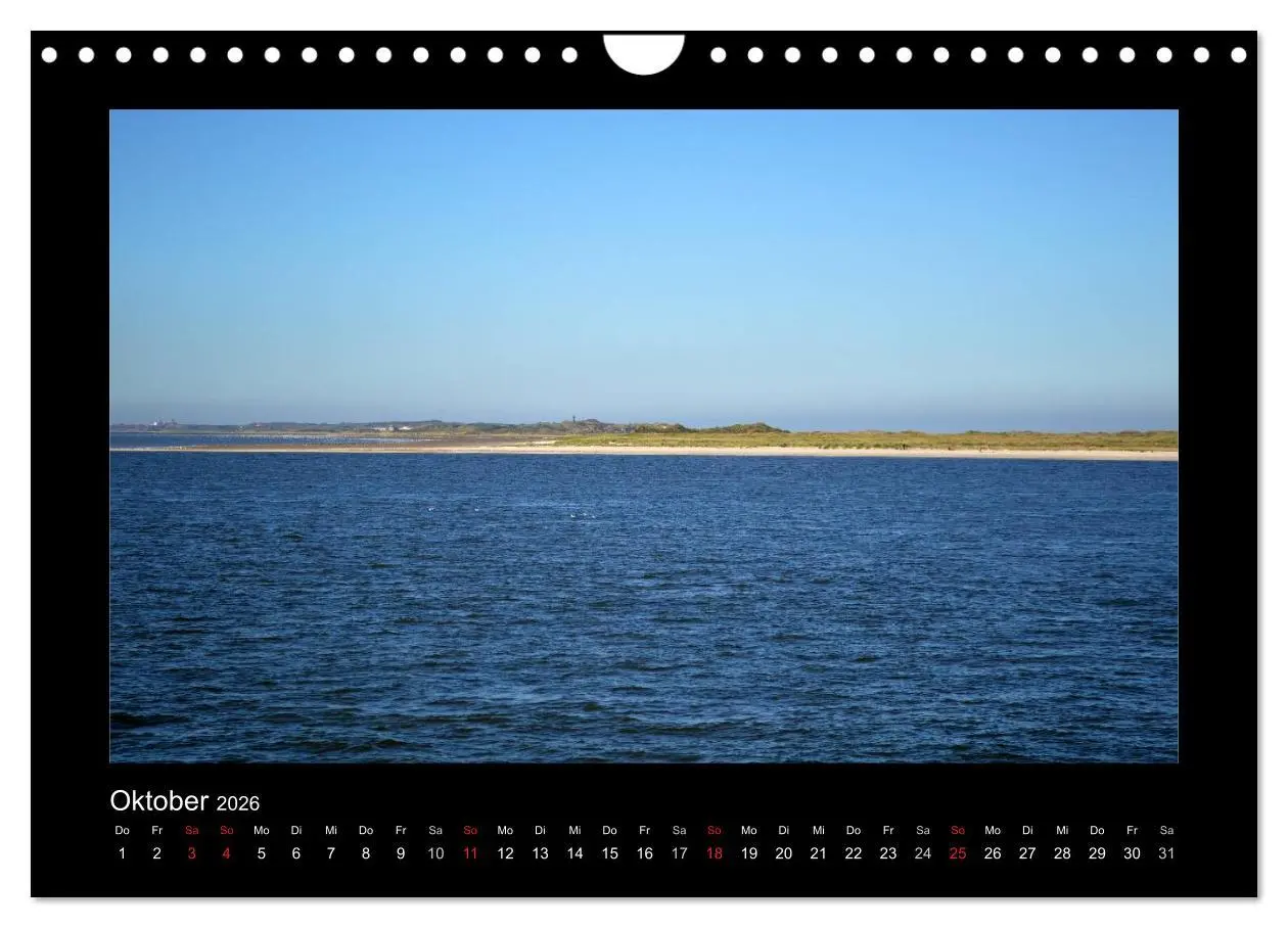Bild: 9783457966174 | Juist - Insel im Wattenmeer (Wandkalender 2026 DIN A4 quer),...