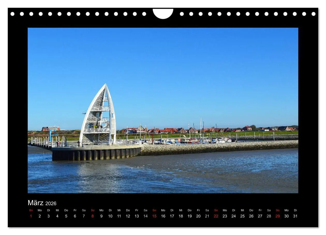 Bild: 9783457966174 | Juist - Insel im Wattenmeer (Wandkalender 2026 DIN A4 quer),...