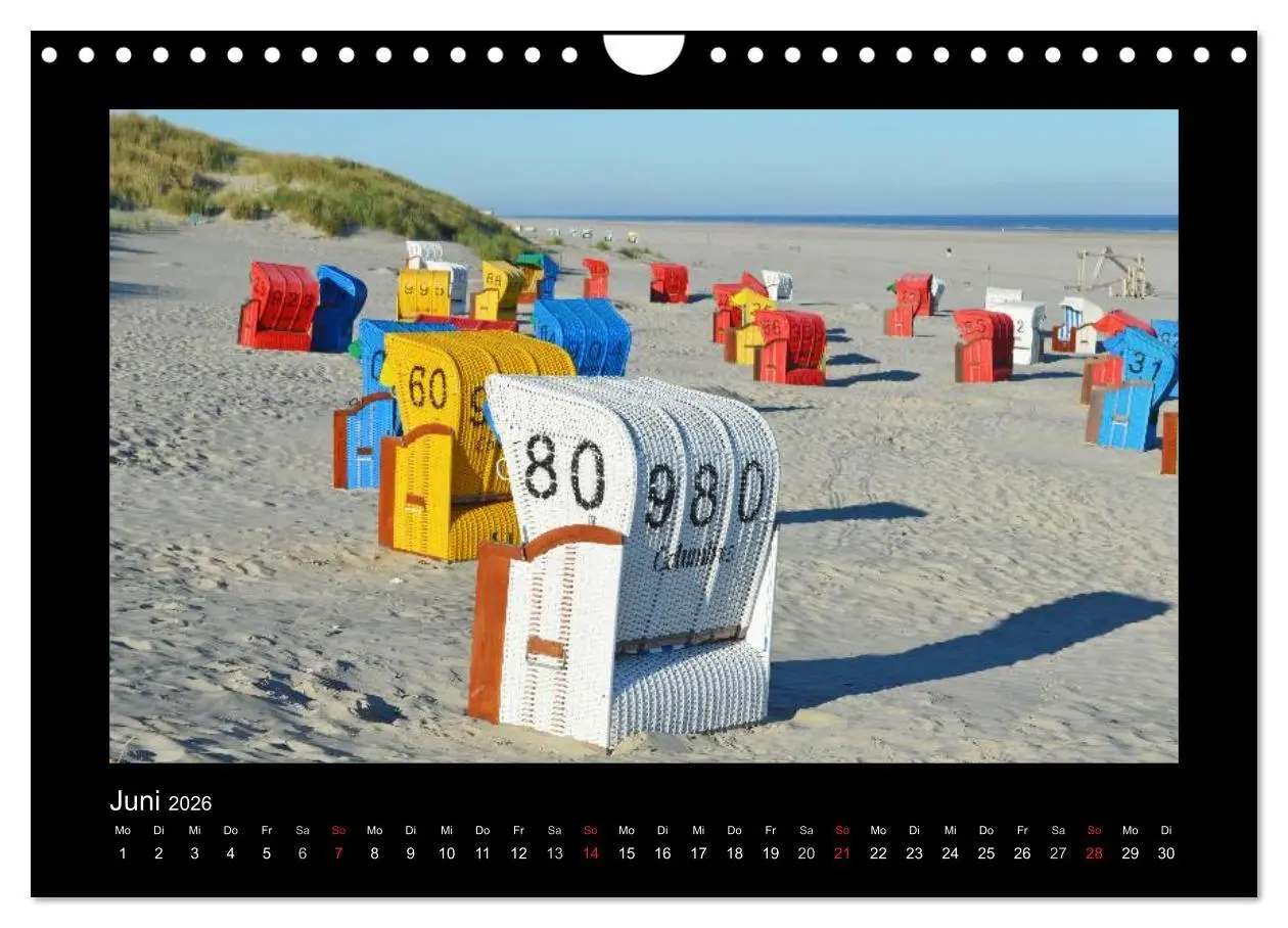 Bild: 9783457966174 | Juist - Insel im Wattenmeer (Wandkalender 2026 DIN A4 quer),...