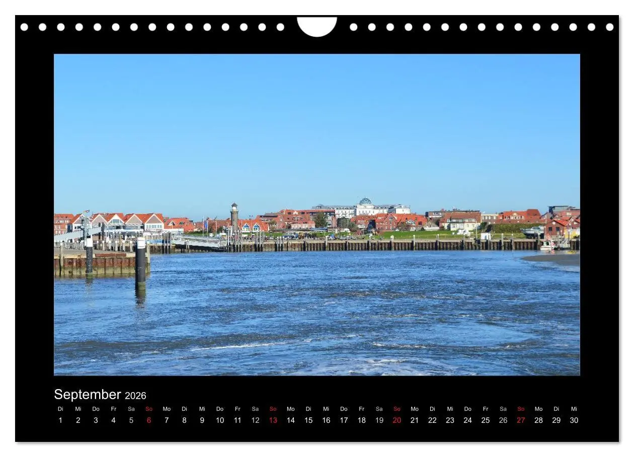Bild: 9783457966174 | Juist - Insel im Wattenmeer (Wandkalender 2026 DIN A4 quer),...