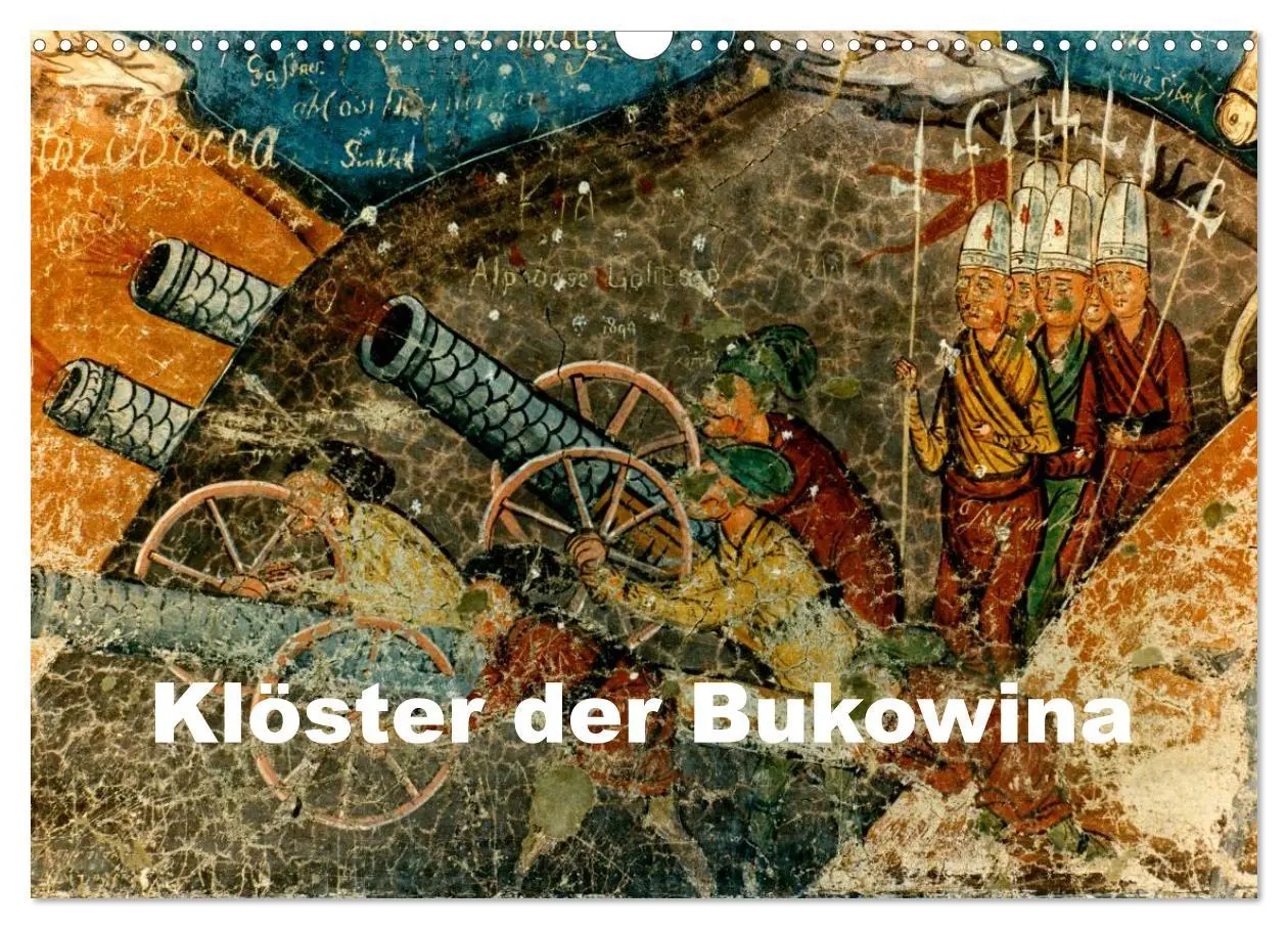 Cover: 9783516056174 | Klöster der Bukowina (Wandkalender 2026 DIN A3 quer), CALVENDO...