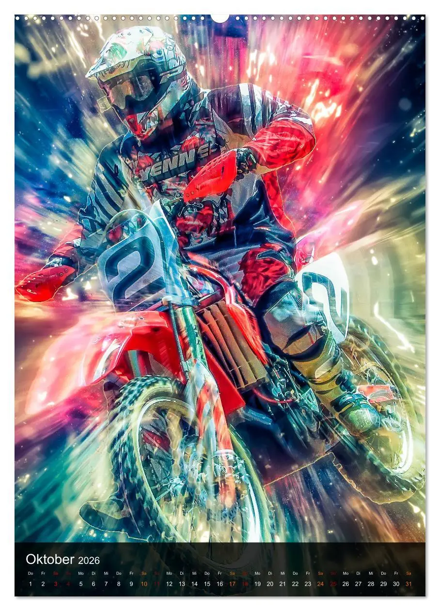 Bild: 9783516366174 | Motocross - einfach faszinierend (hochwertiger Premium Wandkalender...
