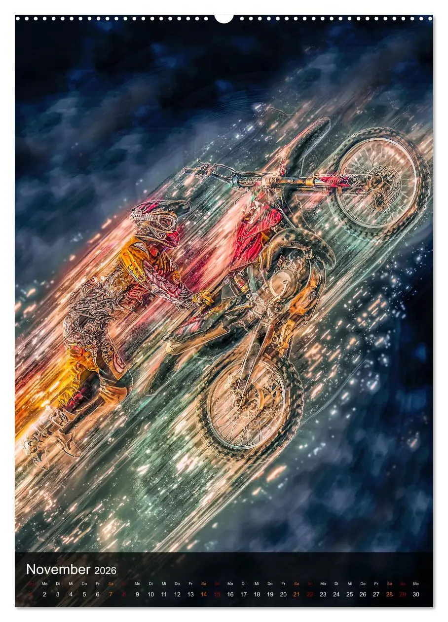Bild: 9783516366174 | Motocross - einfach faszinierend (hochwertiger Premium Wandkalender...