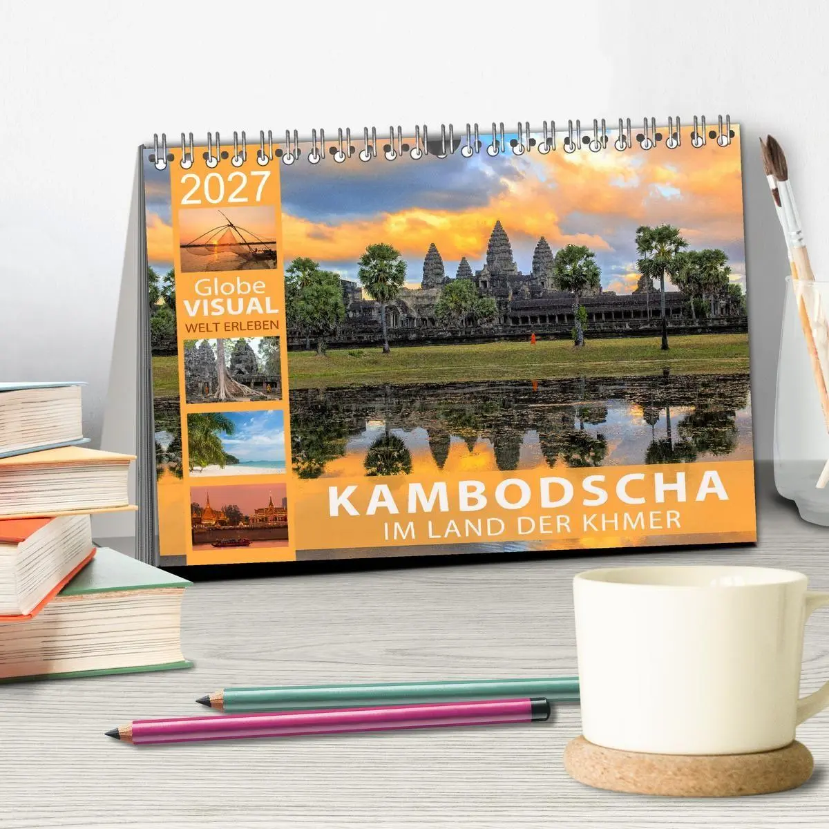 Bild: 9783569526174 | KAMBODSCHA - Im Land der Khmer (Tischkalender 2027 DIN A5 quer),...