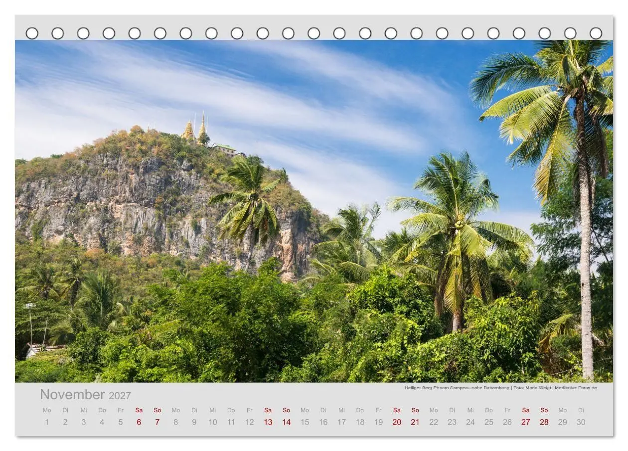 Bild: 9783569526174 | KAMBODSCHA - Im Land der Khmer (Tischkalender 2027 DIN A5 quer),...