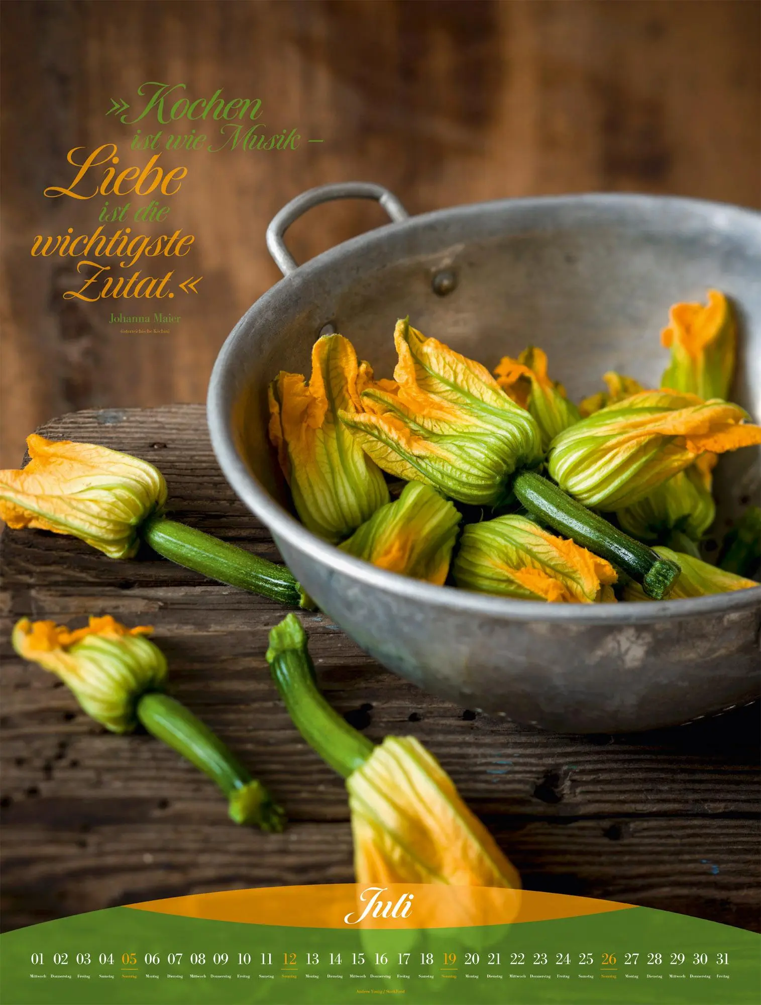 Bild: 9783838426174 | Art Culinaire Kalender 2026 | Ackermann Kunstverlag GmbH | Kalender