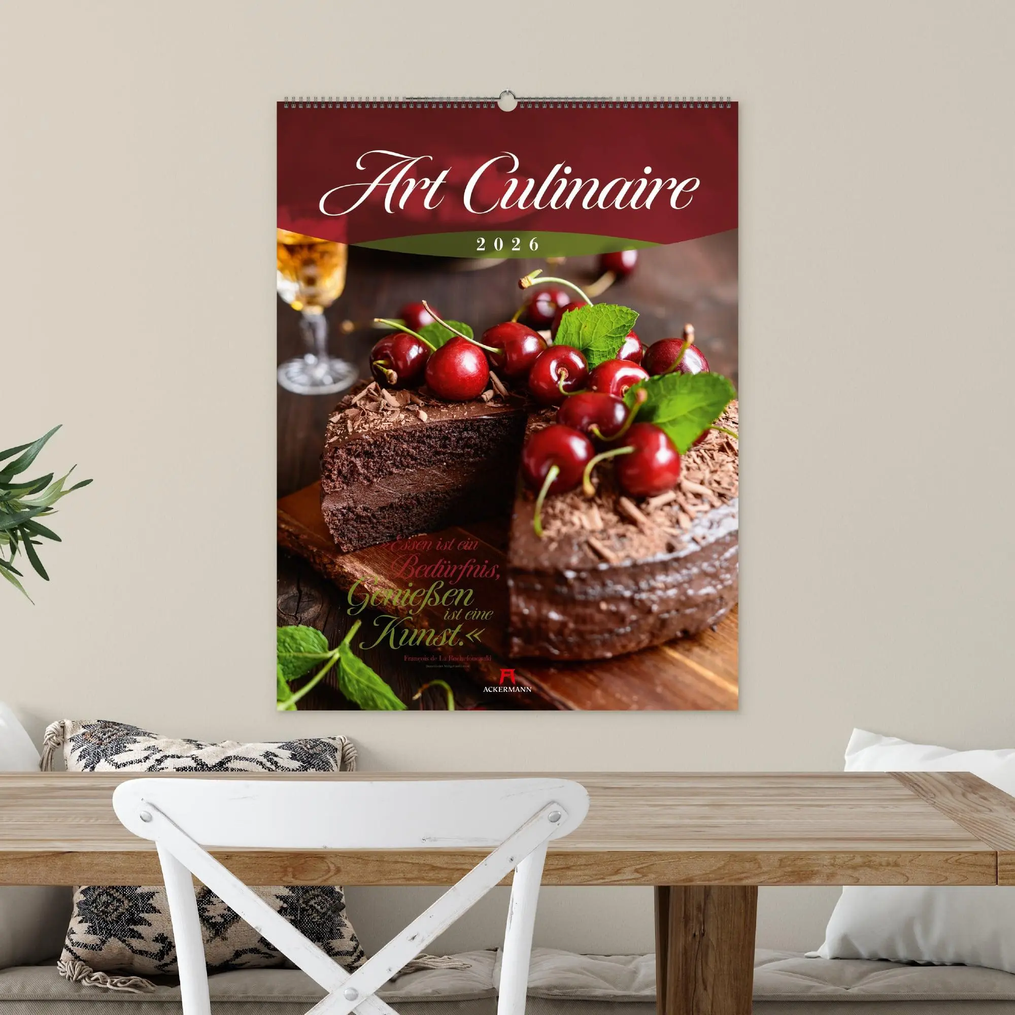 Bild: 9783838426174 | Art Culinaire Kalender 2026 | Ackermann Kunstverlag GmbH | Kalender