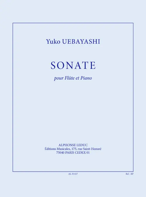 Cover: 9790046306174 | Sonate | Yuko Uebayashi | Buch | Alphonse Leduc | EAN 9790046306174