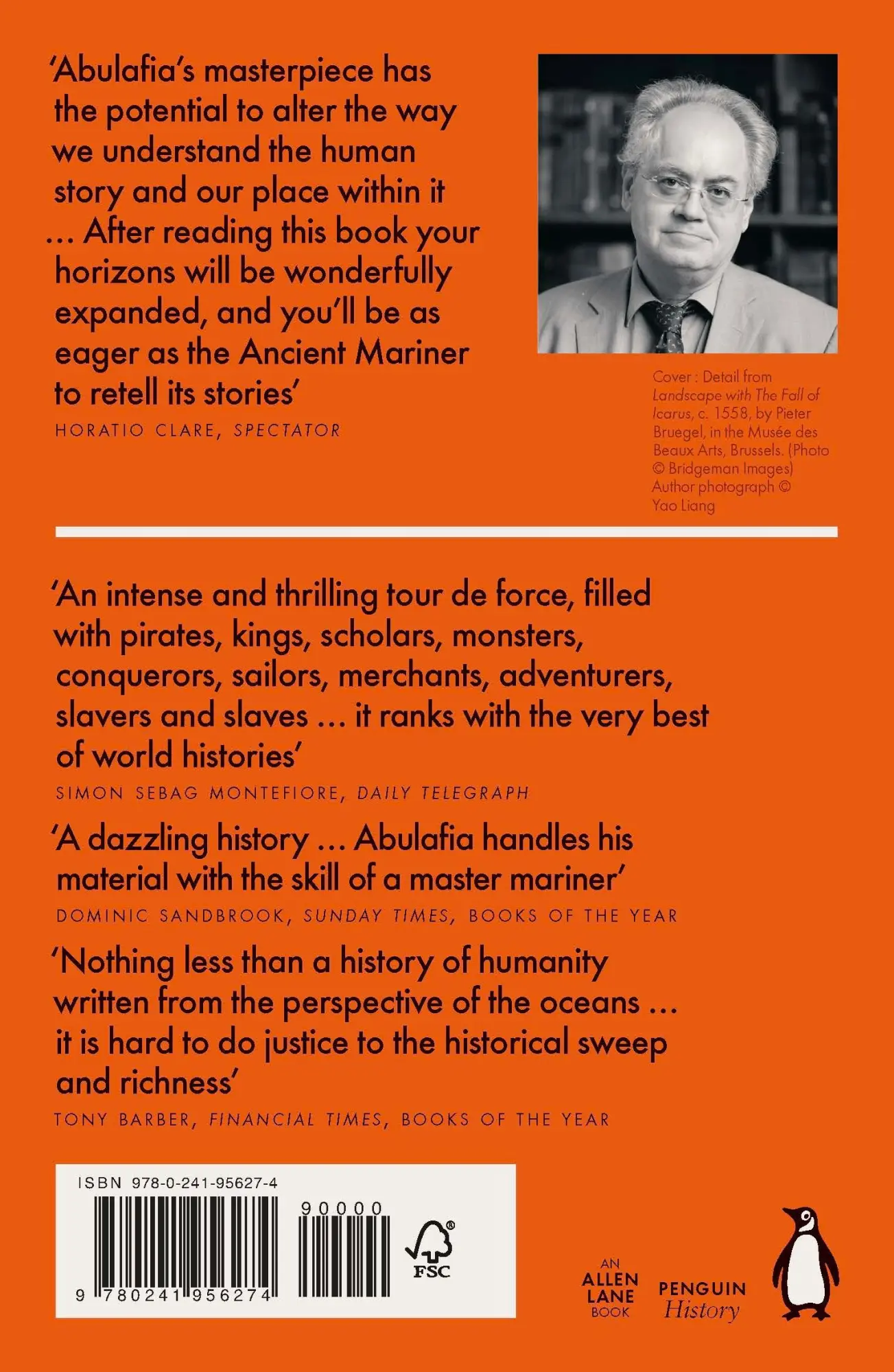 Rückseite: 9780241956274 | The Boundless Sea | A Human History of the Oceans | David Abulafia