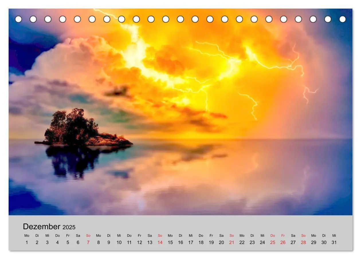 Bild: 9783435316274 | Am Meer. Sehnsucht Wasser (Tischkalender 2025 DIN A5 quer),...