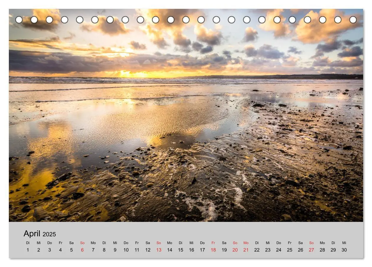 Bild: 9783435316274 | Am Meer. Sehnsucht Wasser (Tischkalender 2025 DIN A5 quer),...