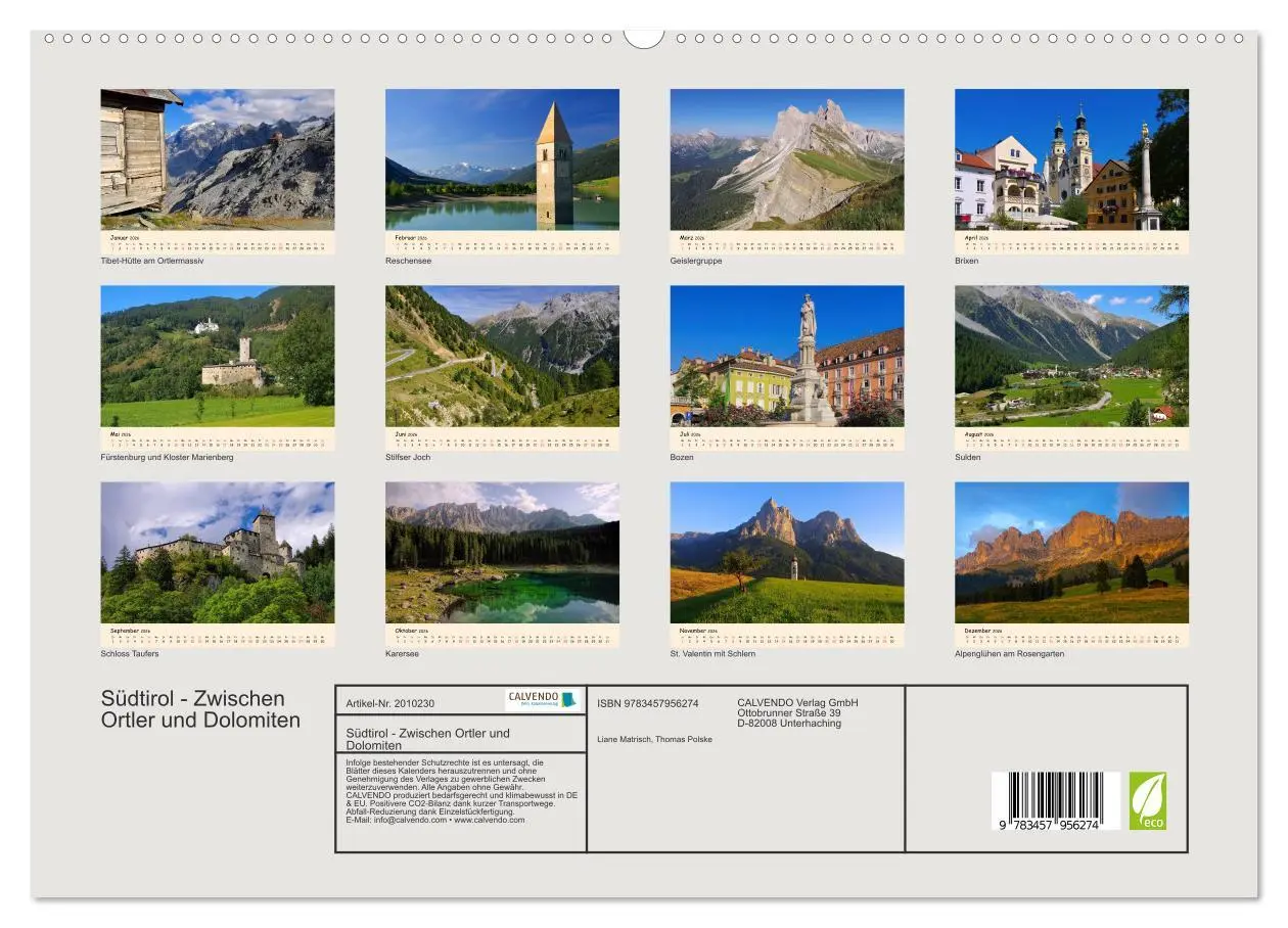 Bild: 9783457956274 | Südtirol - Zwischen Ortler und Dolomiten (hochwertiger Premium...