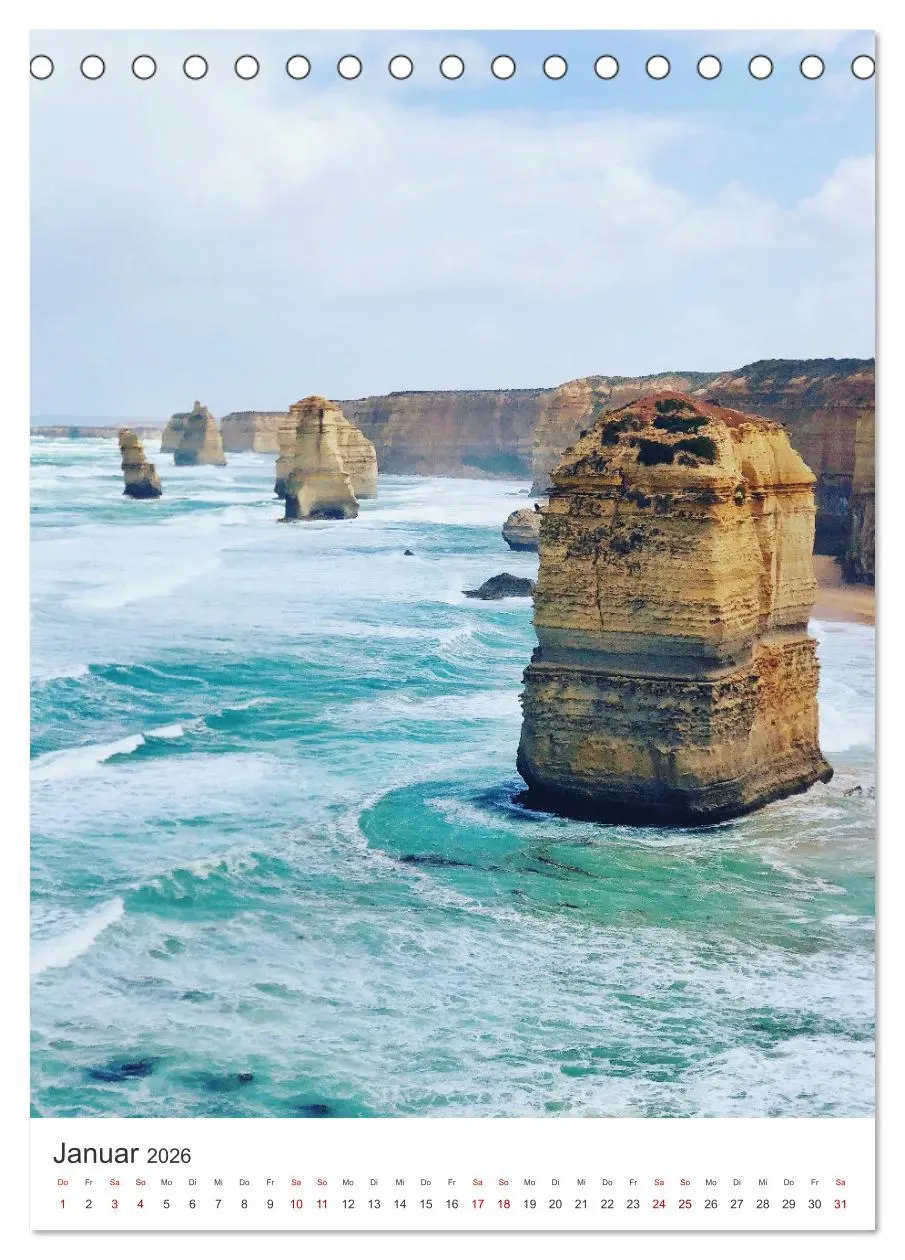 Bild: 9783516356274 | Australien - Eine unvergessliche Reise. (Tischkalender 2026 DIN A5...
