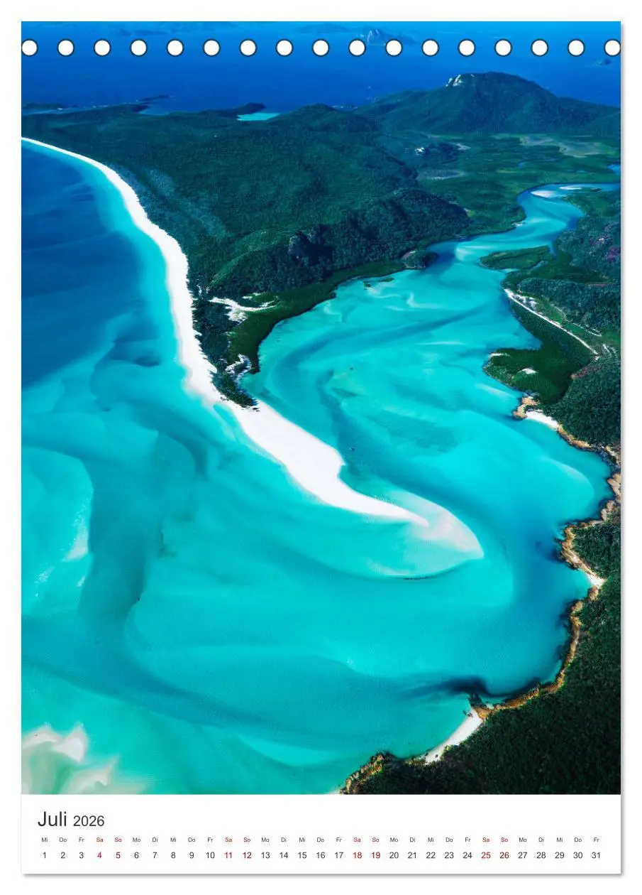 Bild: 9783516356274 | Australien - Eine unvergessliche Reise. (Tischkalender 2026 DIN A5...