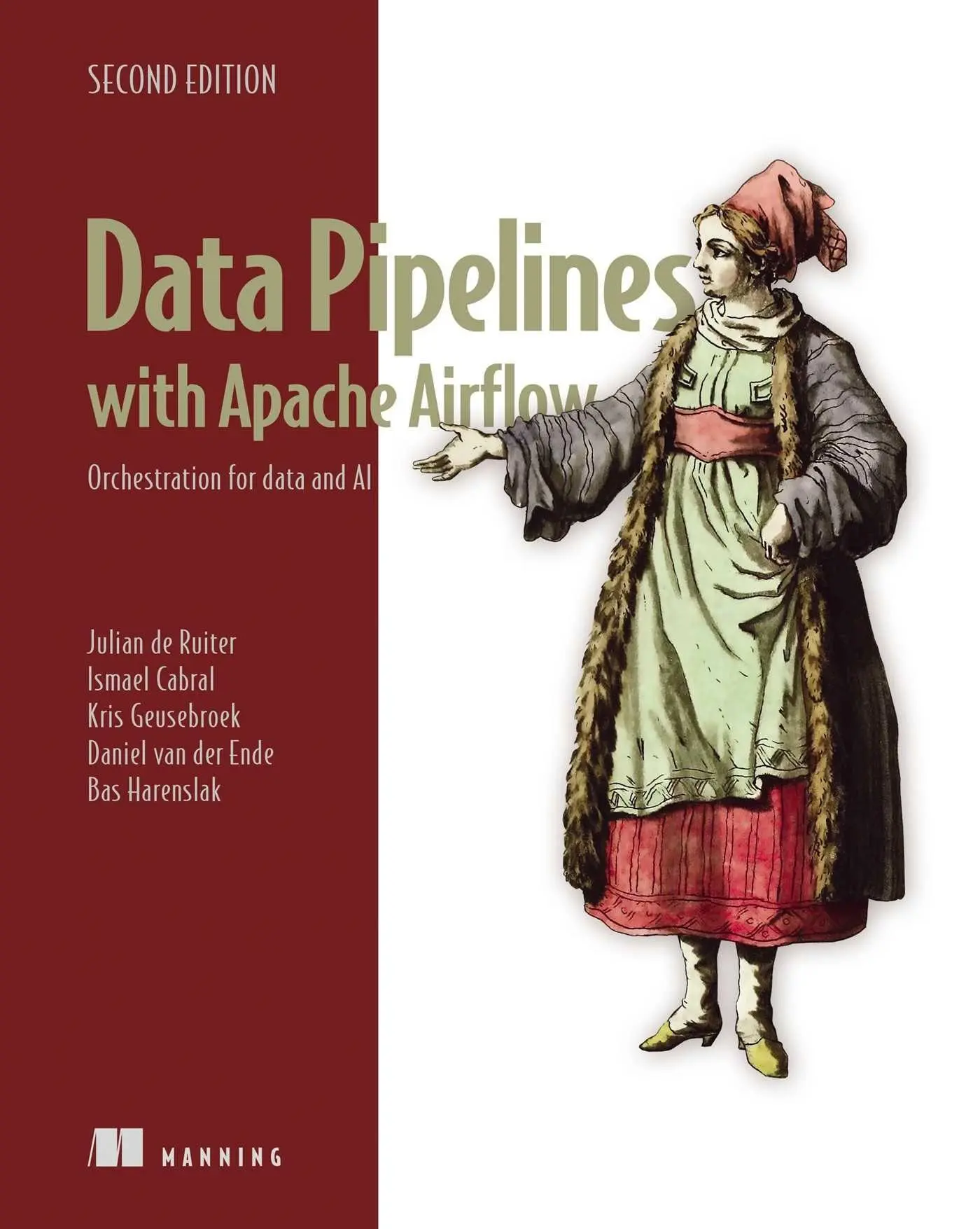 Cover: 9781633436374 | Data Pipelines with Apache Airflow, Second Edition | Ruiter (u. a.)