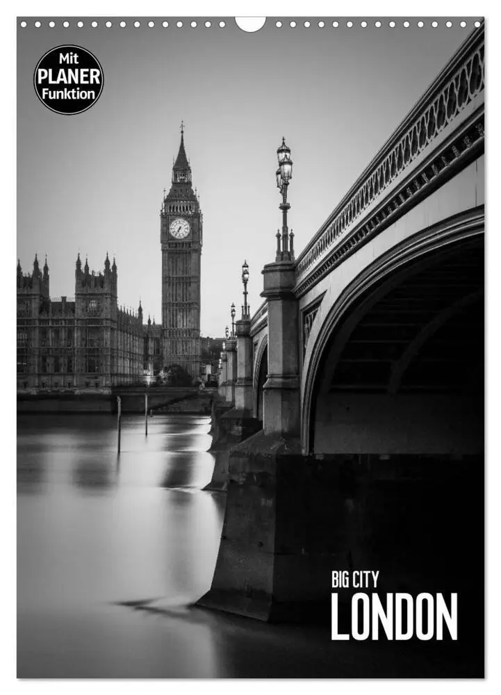 Cover: 9783457016374 | Big City London (Wandkalender 2025 DIN A3 hoch), CALVENDO...