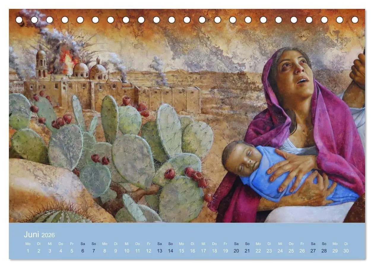 Bild: 9783457706374 | Mexikanische Graffitis (Tischkalender 2026 DIN A5 quer), CALVENDO...