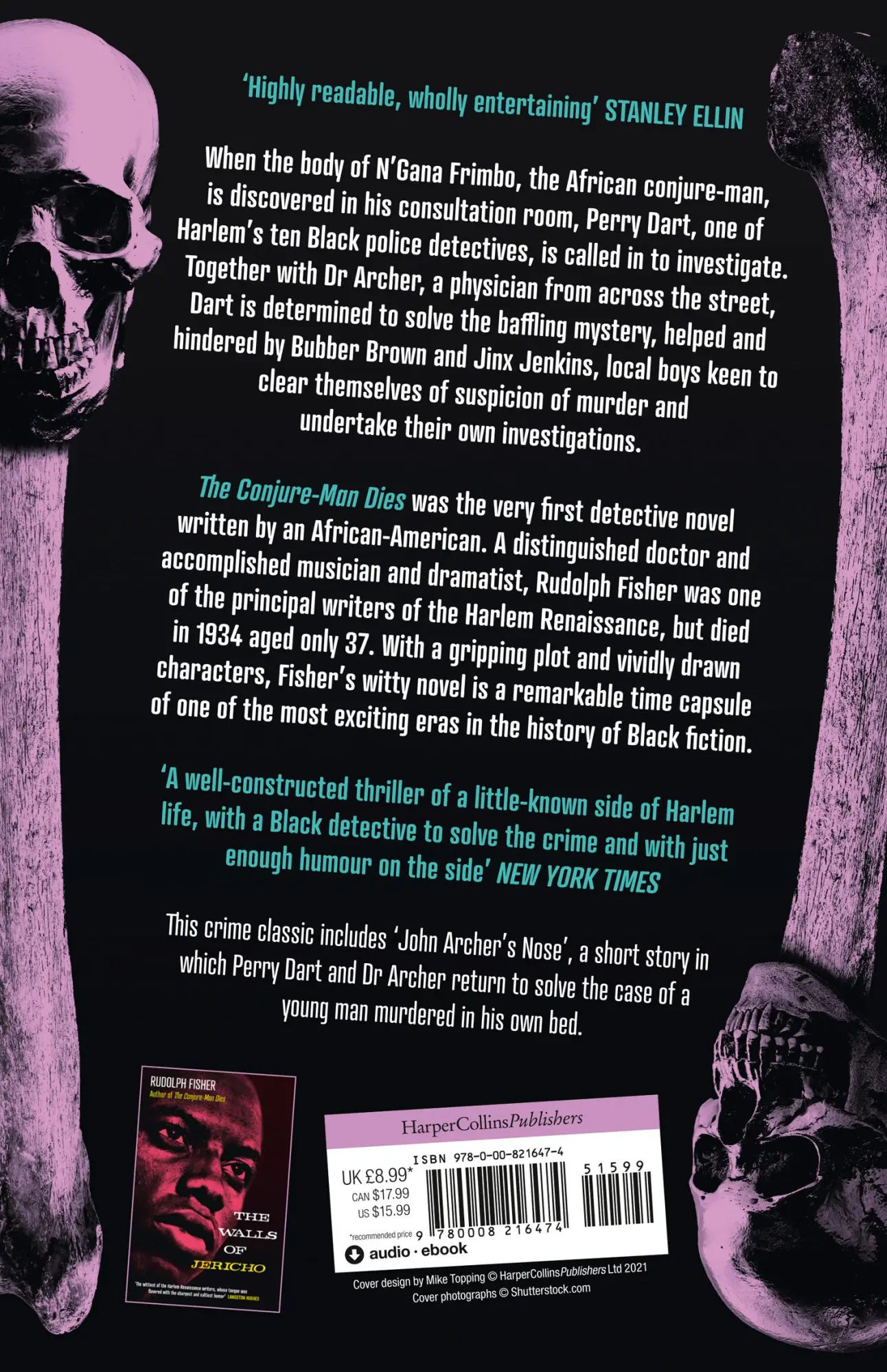 Rückseite: 9780008216474 | The Conjure-Man Dies: A Harlem Mystery | Rudolph Fisher | Taschenbuch