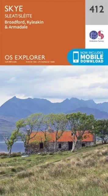 Cover: 9780319246474 | Skye - Sleat | Ordnance Survey | (Land-)Karte | OS Explorer Map | 2015