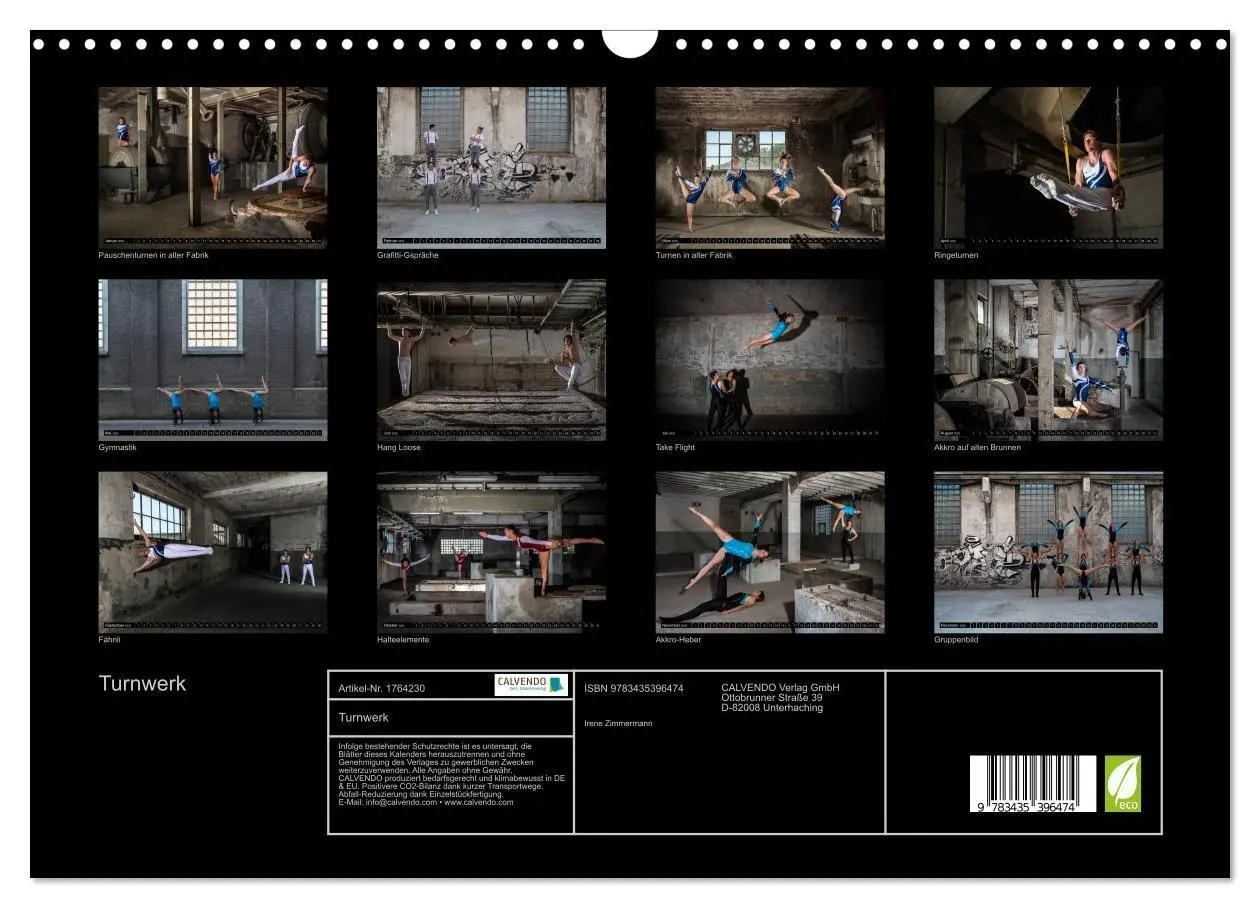 Bild: 9783435396474 | Turnwerk (Wandkalender 2025 DIN A3 quer), CALVENDO Monatskalender