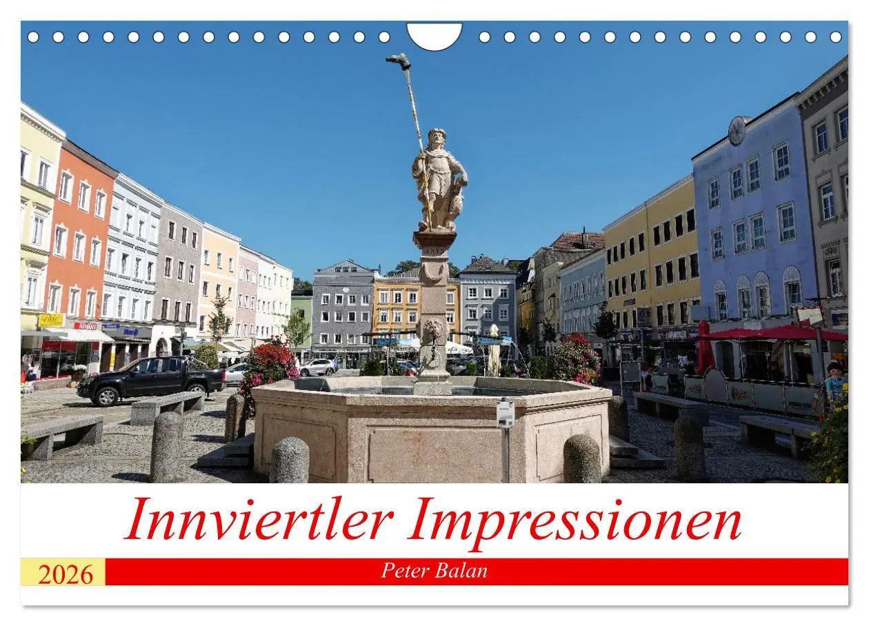 Cover: 9783457626474 | Innviertler Impressionen (Wandkalender 2026 DIN A4 quer), CALVENDO...