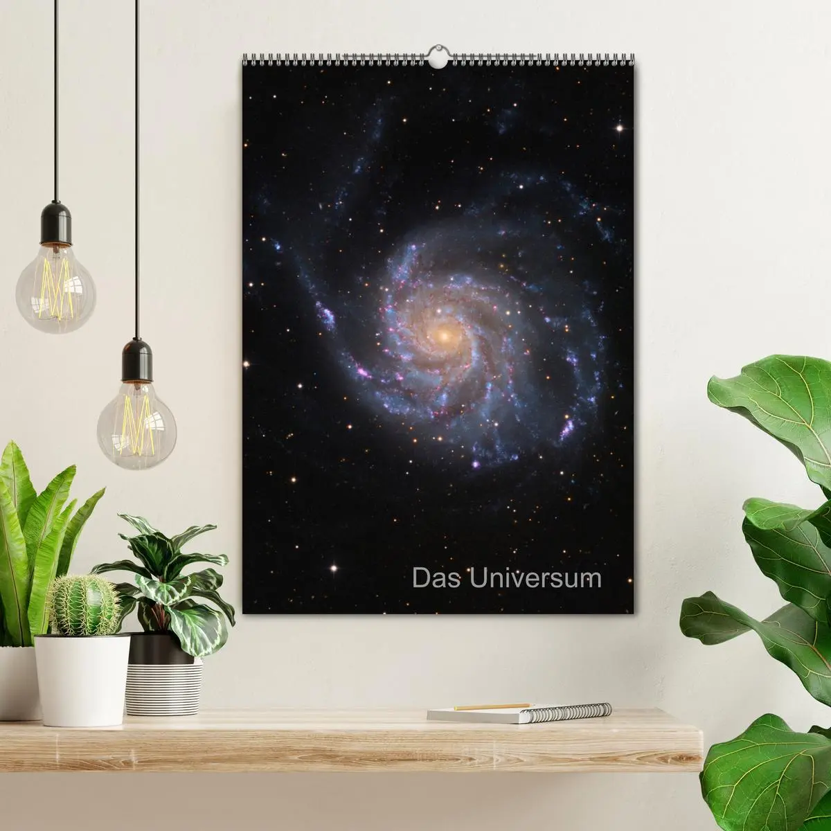 Bild: 9783516406474 | Das Universum (Wandkalender 2026 DIN A2 hoch), CALVENDO Monatskalender