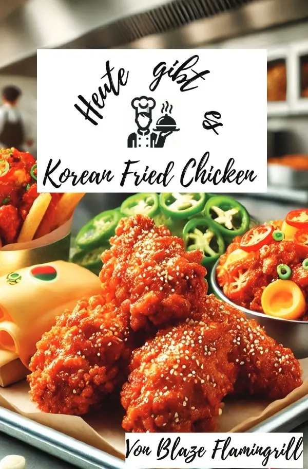 Cover: 9783819756474 | Heute gibt es - Korean Fried Chicken | Blaze Flamingrill | Taschenbuch