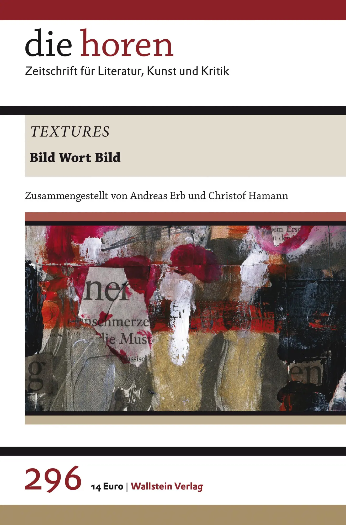 Cover: 9783835356474 | TEXTURES | Bild Wort Bild | Andreas Erb (u. a.) | Taschenbuch | 208 S.