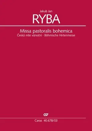 Cover: 9790007076474 | Missa pastoralis bohemica, Klavierauszug | Böhmische Hirtenmesse