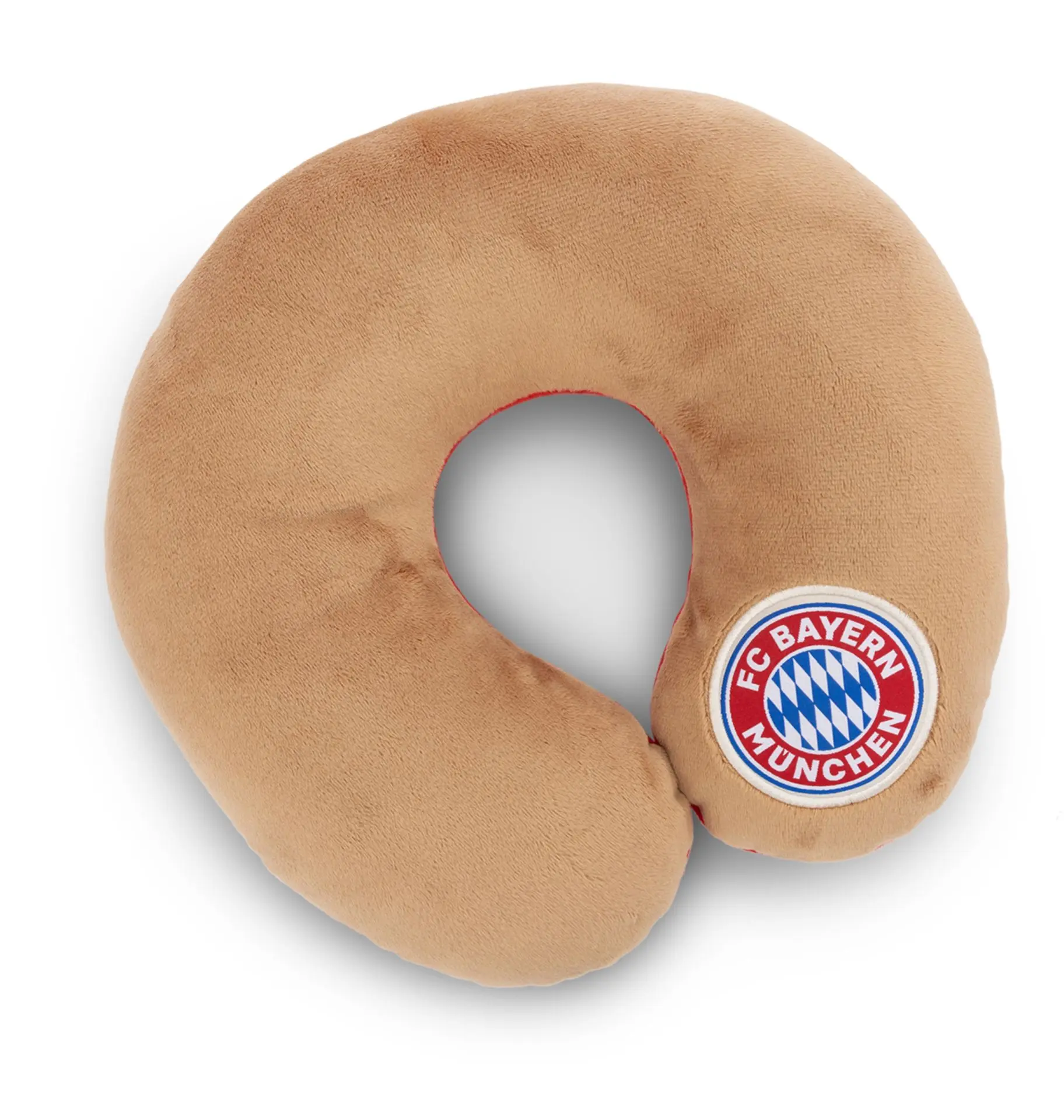 Cover: 4012390496574 | Nici 49657 Nackenkissen FC BAYERN MÜNCHEN Bär Berni 25x25cm | 49657