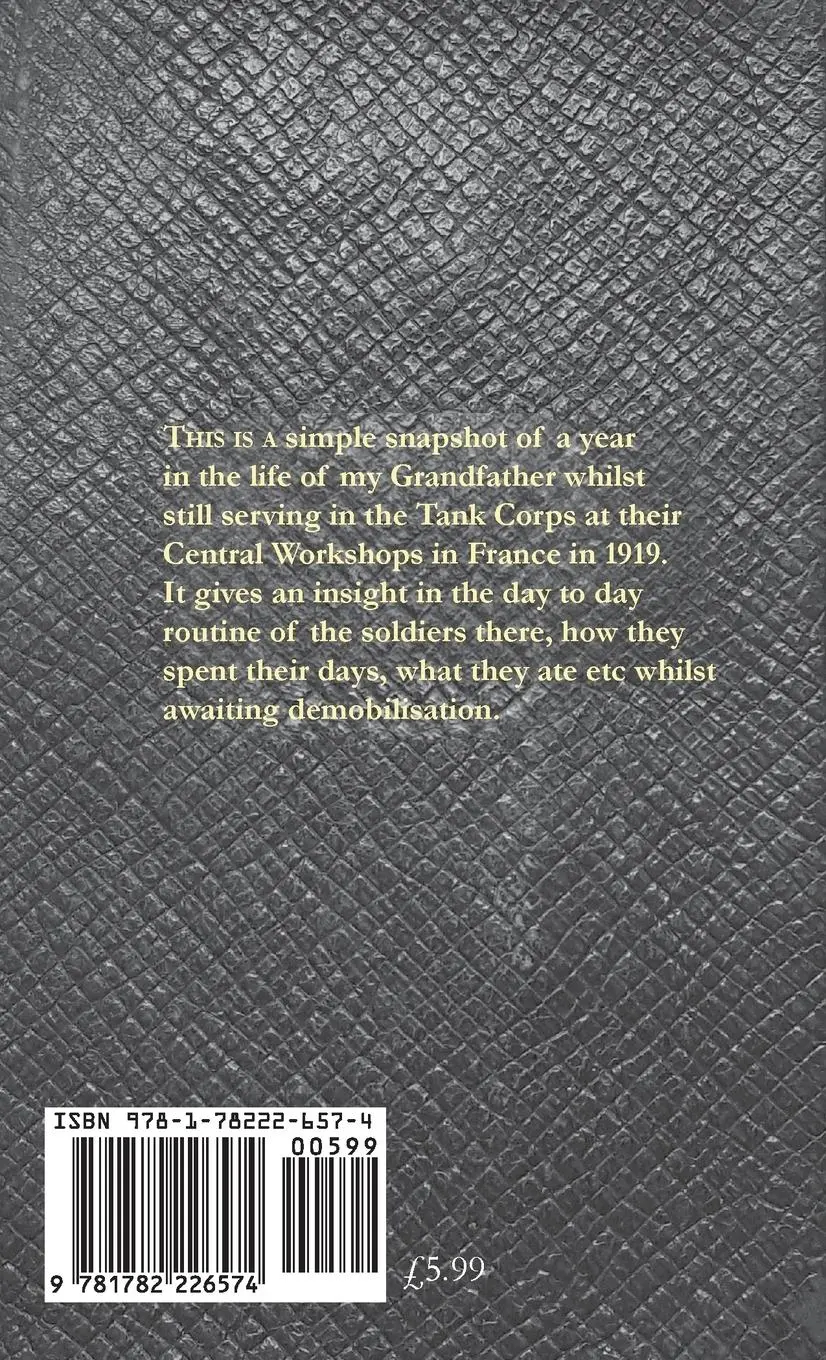 Rückseite: 9781782226574 | The Diary of Benjamin Carpenter, Tank Corps | Christine Considine