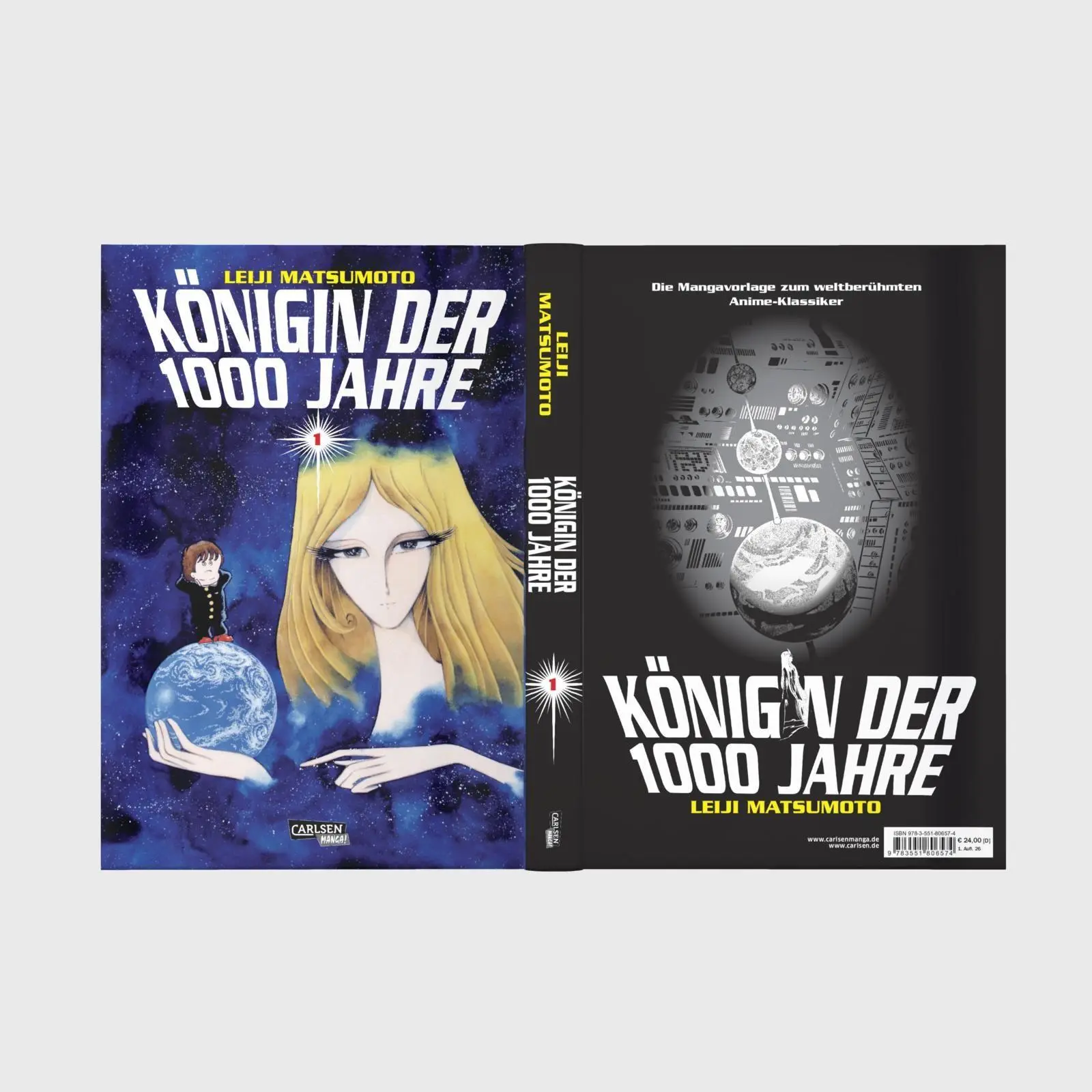 Bild: 9783551806574 | Königin der 1000 Jahre 1 | Leiji Matsumoto | Buch | 212 S. | Deutsch