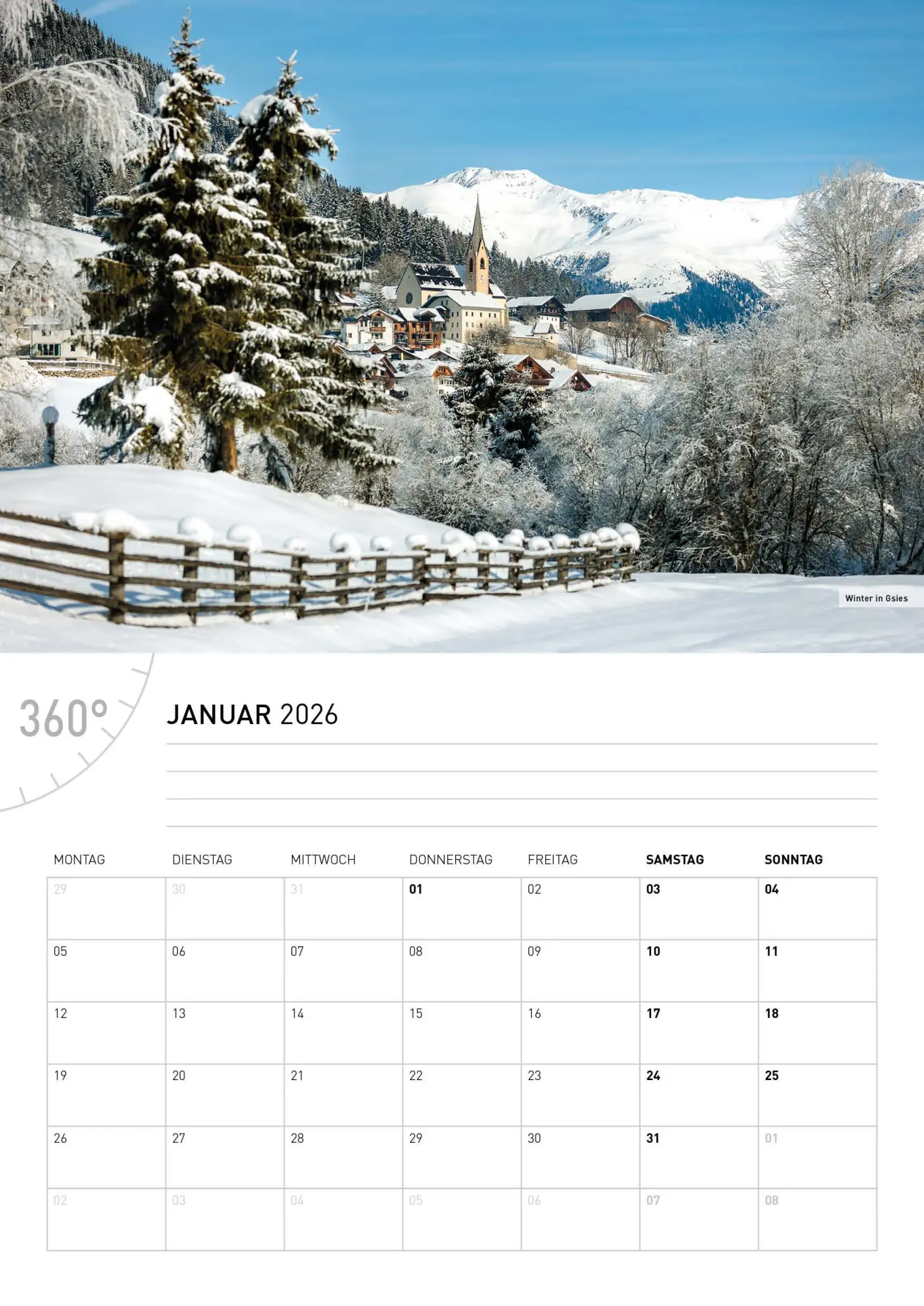 Bild: 9783968556574 | Südtirol Broschürenkalender 2026 | Judith Niederwanger | Kalender
