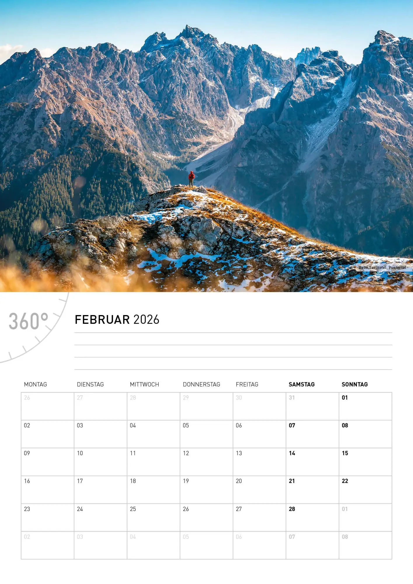 Bild: 9783968556574 | Südtirol Broschürenkalender 2026 | Judith Niederwanger | Kalender