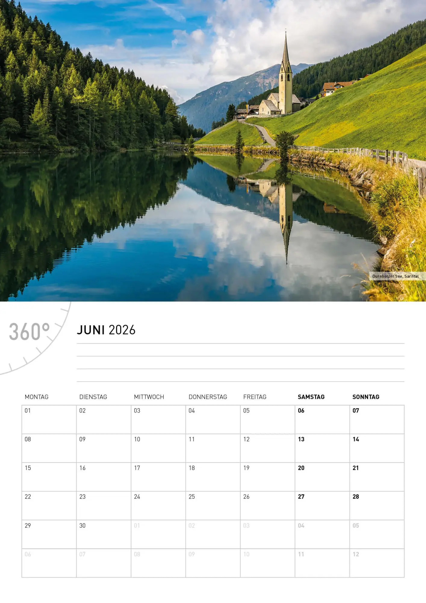 Bild: 9783968556574 | Südtirol Broschürenkalender 2026 | Judith Niederwanger | Kalender