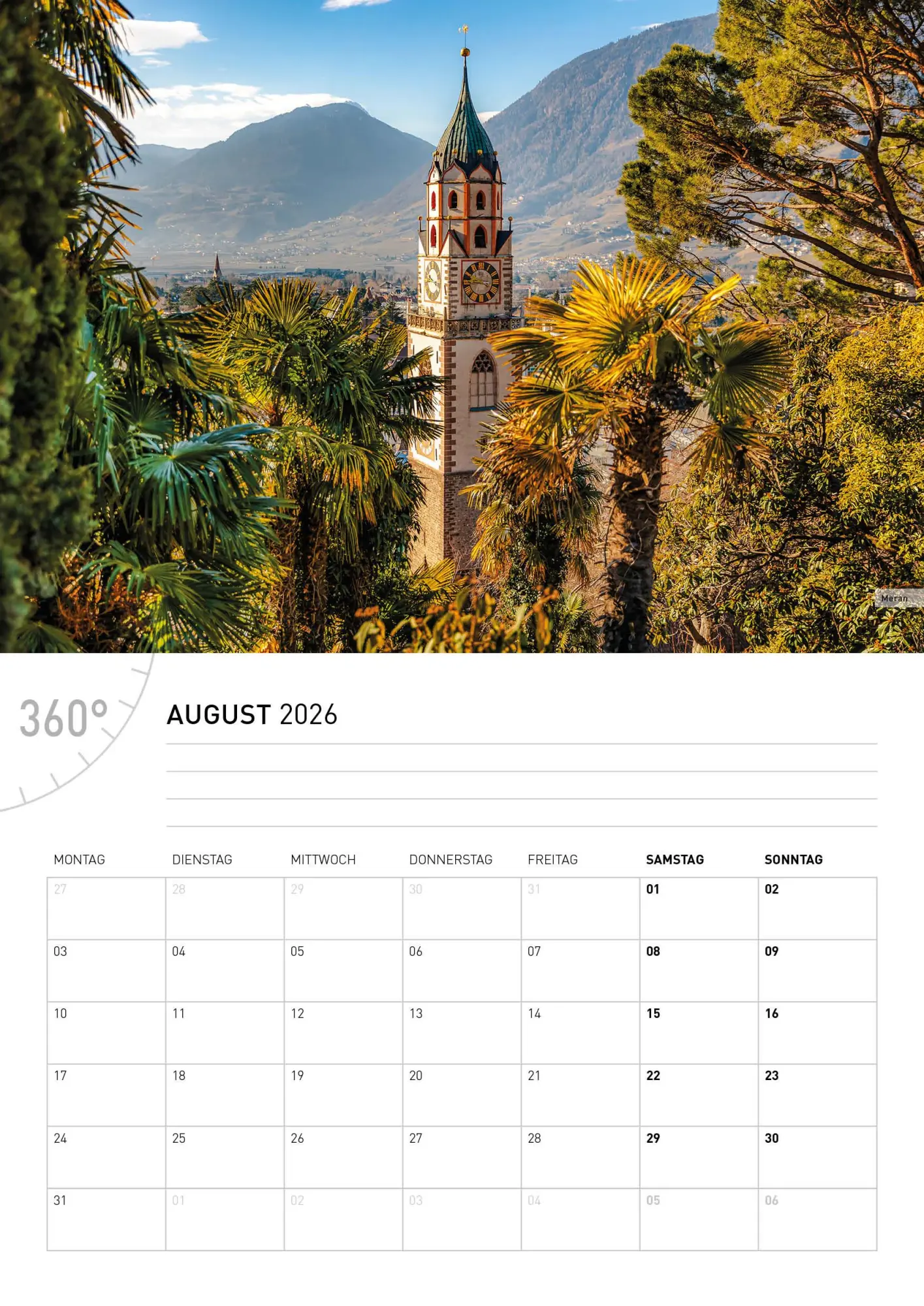 Bild: 9783968556574 | Südtirol Broschürenkalender 2026 | Judith Niederwanger | Kalender
