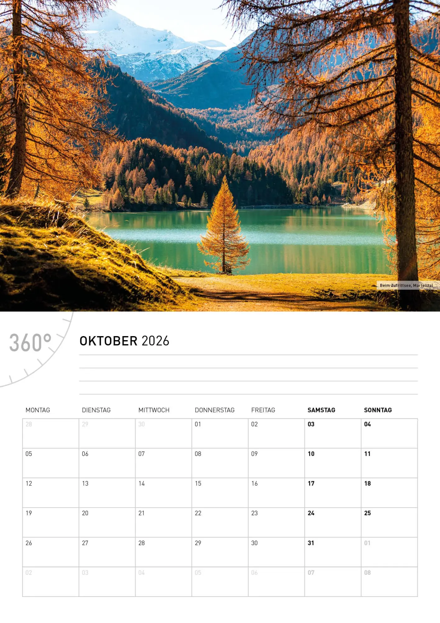 Bild: 9783968556574 | Südtirol Broschürenkalender 2026 | Judith Niederwanger | Kalender