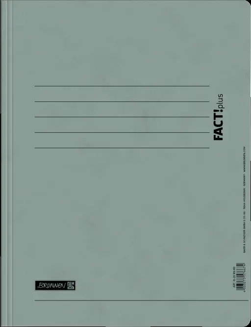 Cover: 4003273576674 | Brunnen Schnellhefter FACT!plus grau | Brunnen FACT!plus | 102010680