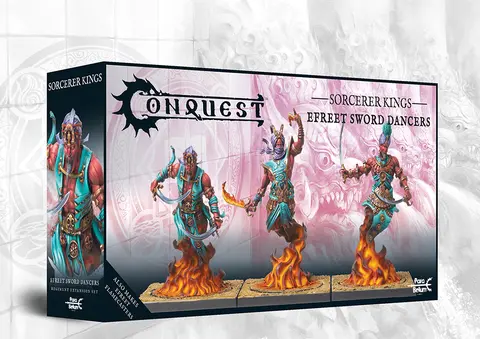 Cover: 5213009016674 | Sorcerer Kings: Efreet Sword Dancers | Para Bellum | EAN 5213009016674