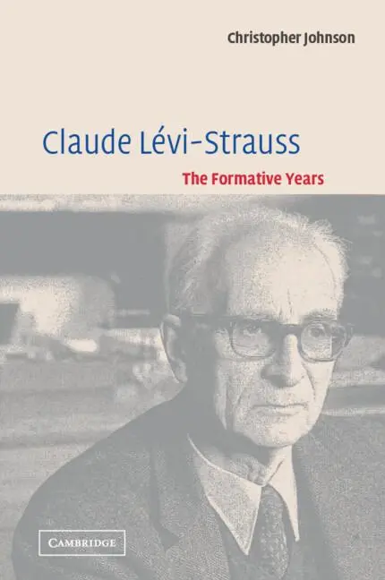 Cover: 9780521016674 | Claude Levi-Strauss | Christopher Johnson | Taschenbuch | Englisch