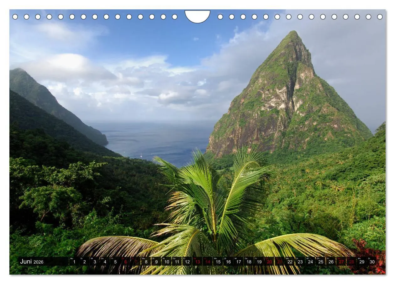 Bild: 9783457916674 | Inselwelt Karibik (Wandkalender 2026 DIN A4 quer), CALVENDO...