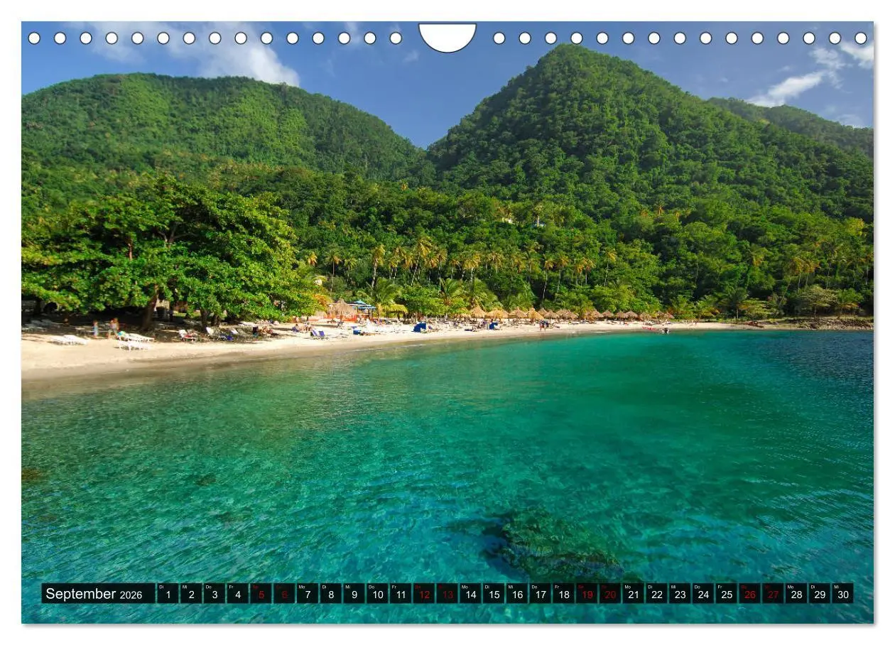 Bild: 9783457916674 | Inselwelt Karibik (Wandkalender 2026 DIN A4 quer), CALVENDO...