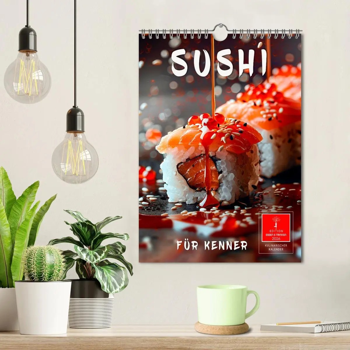 Bild: 9783516246674 | Sushi für Kenner (Wandkalender 2026 DIN A4 hoch), CALVENDO...