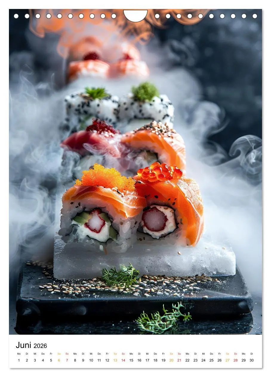 Bild: 9783516246674 | Sushi für Kenner (Wandkalender 2026 DIN A4 hoch), CALVENDO...