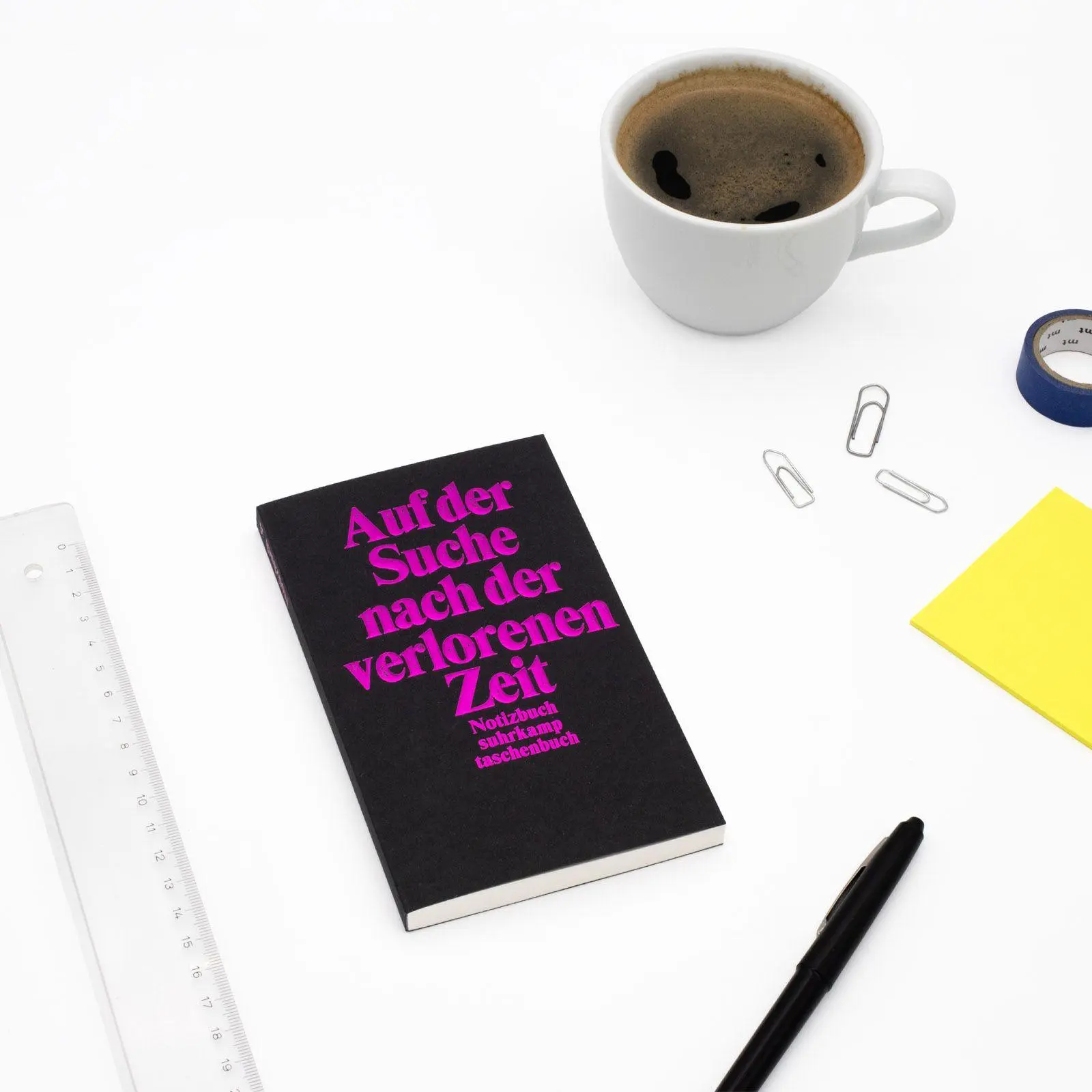 Bild: 9783518466674 | Notizbuch: Auf der Suche nach der verlorenen Zeit | Suhrkamp Verlag