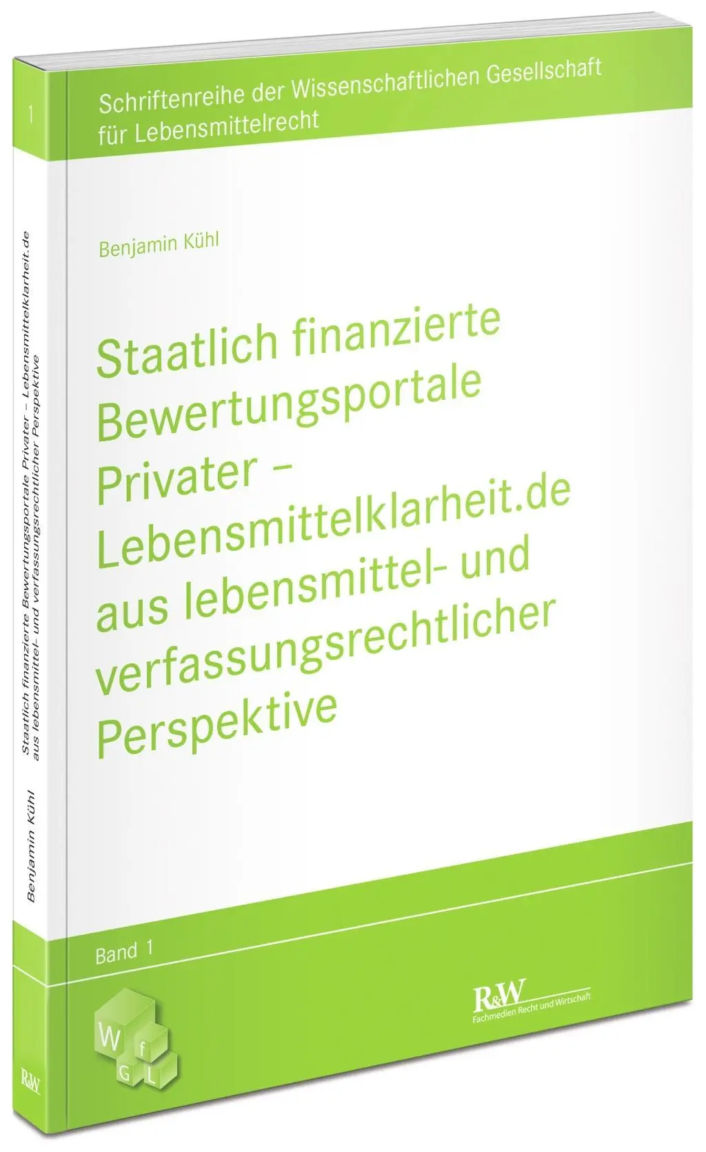 Cover: 9783800516674 | Staatlich finanzierte Bewertungsportale Privater | Benjamin Kühl | XV