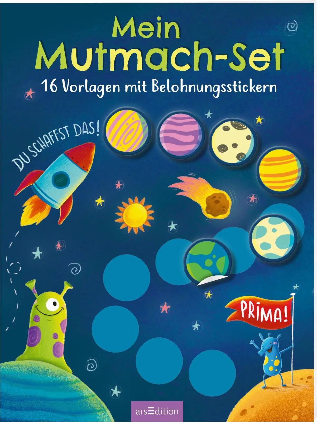 Cover: 4014489136774 | Mein Mutmach-Set | 16 Vorlagen mit Belohnungsstickern | Sarah Dietz