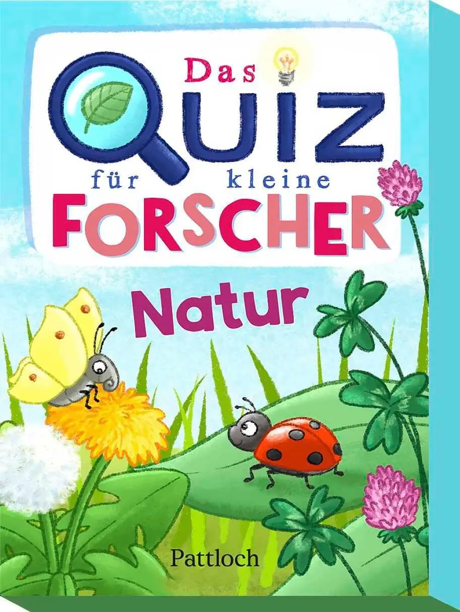 Cover: 4260308346774 | Das Quiz für kleine Forscher - Natur | Klara Wiesel | Spiel | 51 S.